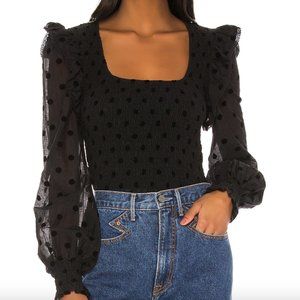 Tularosa Moxie Smocked Top